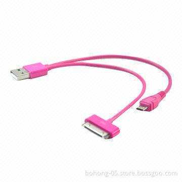 Charging Data Cable, Apply to Mobile Phones and iPhone 4S, Gamers, and More